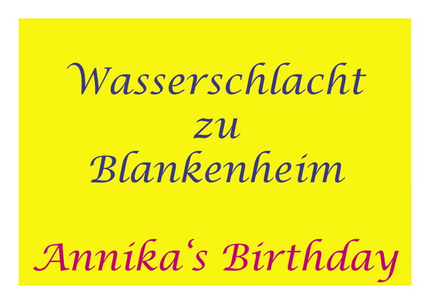 Wasserschlacht